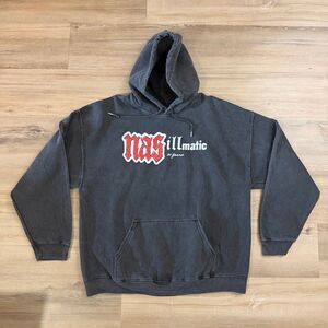 New Urban Outfitters Nas Illmatic 30 Years Gray Hoodie Size XXL Hip Hop Rap